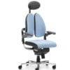 xenium freework duo back front 34 headrest blue