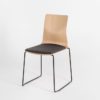LINAR chair powder coated steel plywood pad 0