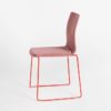 LINAR chair upholstered pad powder coated steel 0